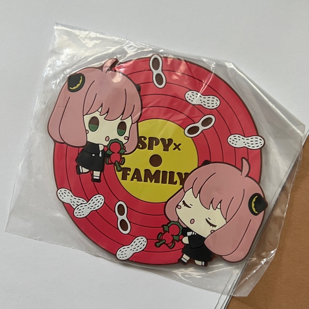 Bandai Anya SpyxFamily Rubber Coaster